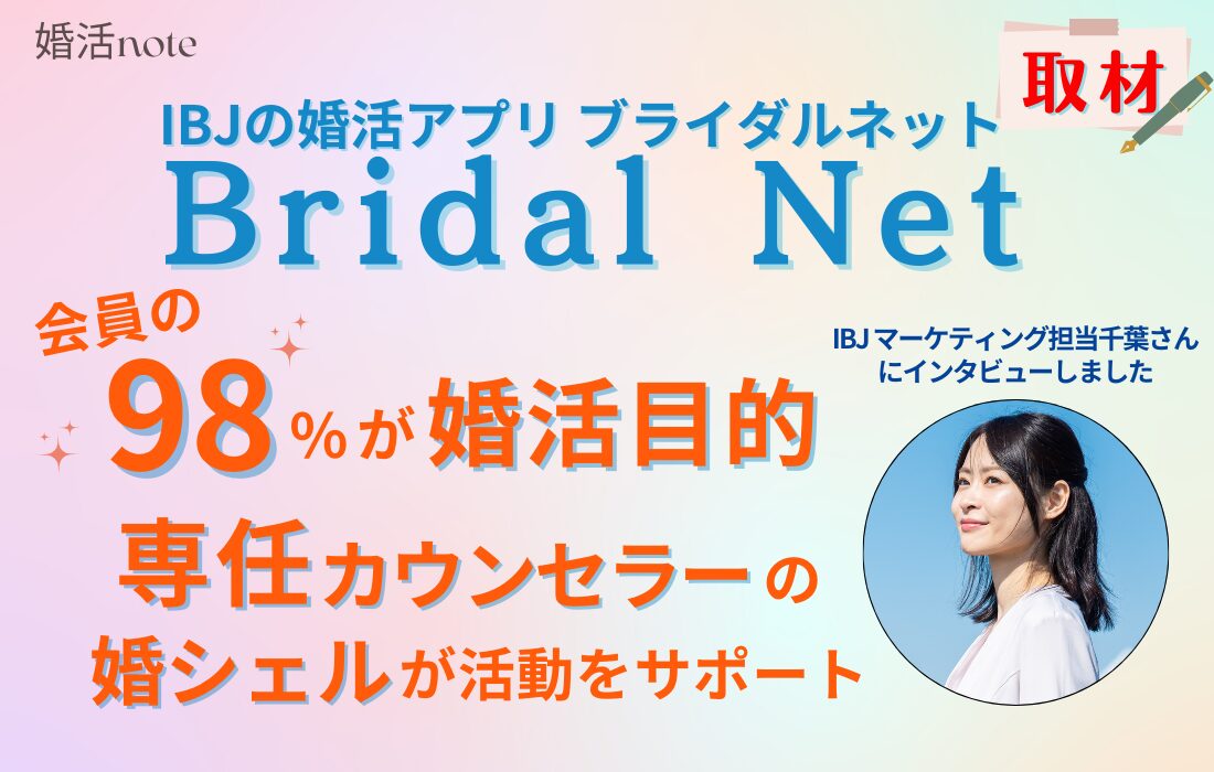 ブライダルネットにインタビュー取材